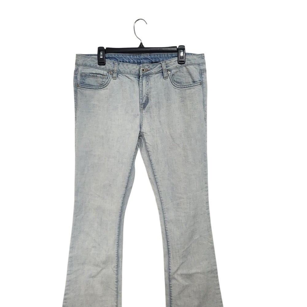 Lux Light Wash Bootcut Stretch Jeans Size 32 Light Blue